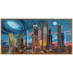 Кристальная мозаика Фрея "Ночная Москва", 30*60 см (ALVR-150)