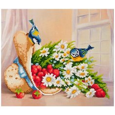 Кристальная мозаика Фрея "Синички", 30*35 см (ALVR-17 071)