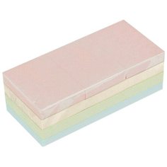 Блок-кубик Attache с клеевым краем, 38*51 см, пастель, 12 блоков