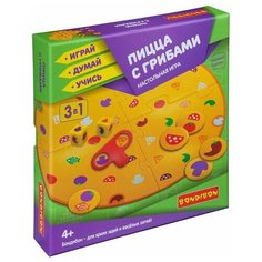 Настольная игра Bondibon "Пицца с грибами"