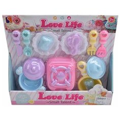 Набор посуды Наша Игрушка 14 предметов, дисплей (5139B)