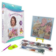 Алмазная мозаика 1Toy "Сладости", в коробке, 23*20,5*3,5 см (Т19048)