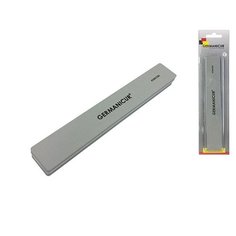 Пилка-шлифовщик GM-910 (240/320) прямая, широкая, для ногтей Germanicur