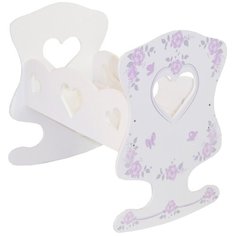 Кроватка-люлька для кукол Paremo серия "Розали", цвет Пастель Мини (PDA220-01M)