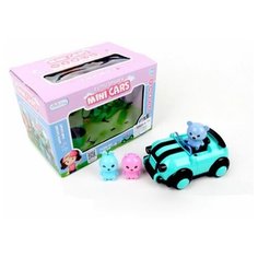 Развивающая игрушка Наша Игрушка Веселая компания, машинка, 3 фигурки, свет, звук (8022E)