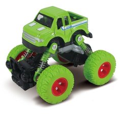 Машинка Funky Toys die-cast, инерционный механизм, рессоры, зеленая, 1:46 (FT61075)