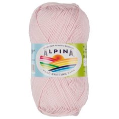 Пряжа Alpina Lollipop, 100% хлопок, 10*50 г, 175 м+-8 м, №11, розовый