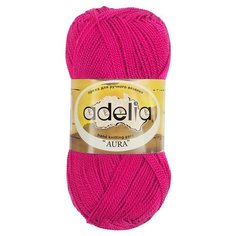 Пряжа Adelia Aura, 100% акрил, 10*50 г, 250 м+-5 м, №098, яркая фуксия
