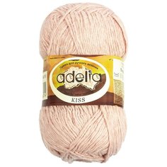 Пряжа Adelia Kiss, 100% полиэстер, 10*50 г, 145 м+-7 м, №19, серо-розовый