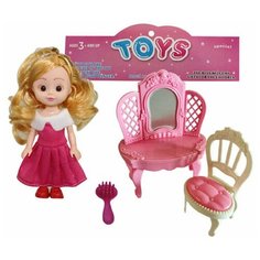 Кукла Наша Игрушка "Модница", 15 см (W800-88)