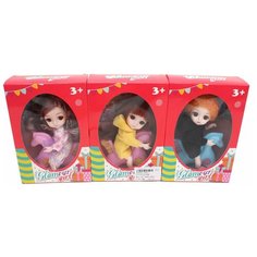 Кукла Наша Игрушка "На прогулке", 15 см (1913)