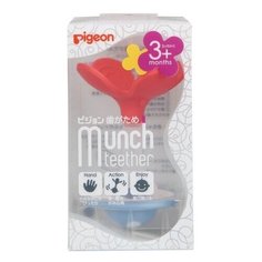 Прорезыватель-погремушка Pigeon Munch teether, с 3 месяцев (13241)