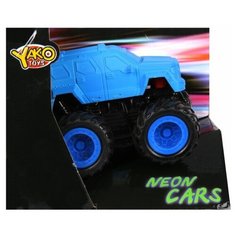 Инерционная машинка Наша Игрушка Неон, с 4-мя ведущими колесами, вращение на 360 градус (Y12318391)