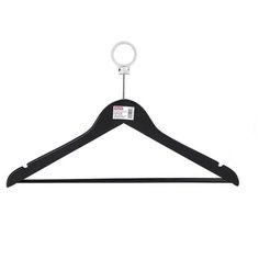 Вешалка Attache Деревянная антивандальная с перекладиной черный