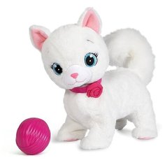 Интерактивная игрушка IMC Toys Кошка Bianca, с клубком (выполняет 5 действий) (95847)