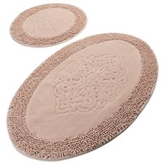 CHILAI HOME Набор из 2 ковриков для ванной 60x100 см, 50x60 см 8682125920290
