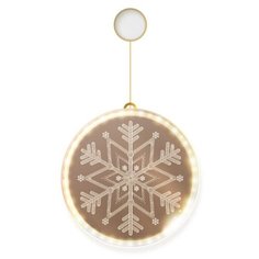 Новогодний светильник SNOWFLAKE 3D ROUND Ritter 29230 2