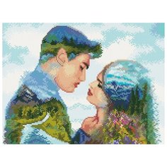 Кристальная мозаика Фрея "Слияние с природой", 30*40 см (ALVK-44)