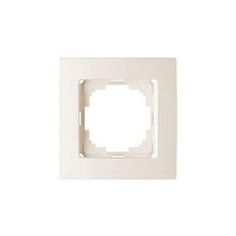 Рамка на 1 пост серия Palazzo слоновая кость duwi 26489 7
