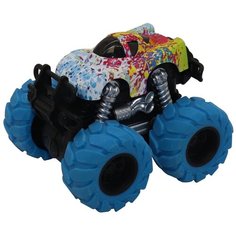 Машинка гоночная Funky Toys die-cast, 4*4, фрикционная, двойной реверс, синие колеса (FT61040)