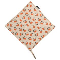 Прихватка из хлопка с графичным принтом Ягоды russian north, 22х22 см Tkano