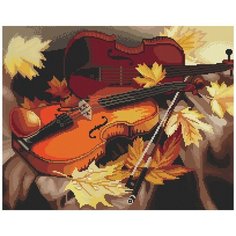 Кристальная мозаика Фрея "Мелодия души", 40*50 см (ALVK-07)