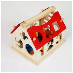 Сортер Щепочка "Домик" (D0082)