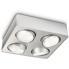 Потолочный светильник Confident Philips 4х8Вт GX53W 230В Серый 57954/48/16