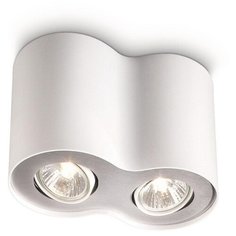 Потолочный светильник Pillar Philips 2x50Вт GU10 230В Белый 56332/31/16