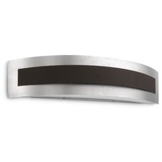 Настенный светильник Foulard Philips 23Вт E27 230В Черный 33206/93/16