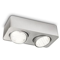 Потолочный светильник Confident Philips 2х8Вт GX53W 230В Серый 57952/48/16
