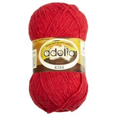 Пряжа Adelia Kiss, 100% полиэстер, 10*50 г, 145 м+-7 м, №14, красный