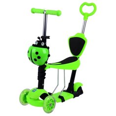 Детский кикборд 1 TOY Т59980, зеленый