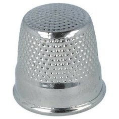 KOH-I-NOOR Наперсток с дном 36 (4005) №2/0 d 16.5мм никель