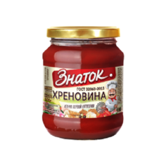Соус Хреновина ГОСТ (0,500 кг) стекло Калининград Знаток