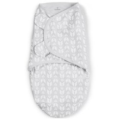 Конверт на липучке Swaddleme (серый/елочки), размер S/M Summer Infant