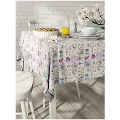 Скатерть Nadzejka "Прованс", сиреневый, 150*220 см