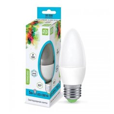 Упаковка светодиодных ламп 10 шт LED-СВЕЧА-standard 5.0Вт Е27 4000К 400Лм ASD