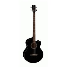 Электро-акустическая бас-гитара Cort SJB5F-BK Acoustic Bass Series, черная