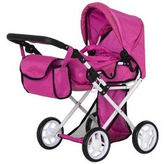 Коляска для кукол Carrello Unico Hot Pink