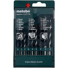 Набор сверл Metabo 627179000, 9 шт.