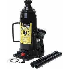 Домкрат гидравлический ER-80101 бутылочный с клапаном 10т, ремкомплект (выс. подъема 230-435мм) эврика