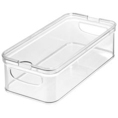 Контейнер для хранения Crisp с верхним органайзером 32х16х10 см пластиковый Inter Design