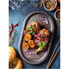 Поднос овальный для завтраков Foxwoodrus