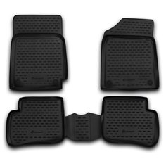 Element Коврики в салон TOYOTA Vitz, 1998-2005, 4 шт., П.Р. (полиуретан)