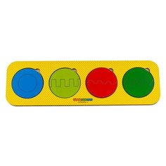 WoodlandToys Игры Никитина "Сложи круг", 4 круга, 061404