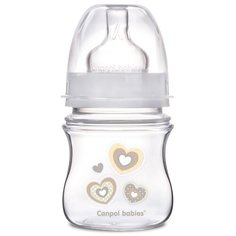 Бутылочка Canpol babies EasyStart, с широким горлышком, антиколиковая, Pp, 0+, 120 мл, цвет белый (250989166)