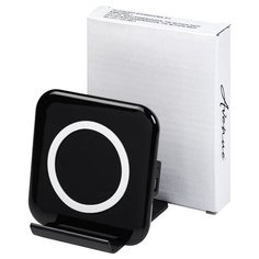 Беспроводная зарядка-подставка для смартфона «Catena», черный Avenue