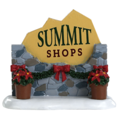 Сувенир фигурка Вывеска магазина Lemax