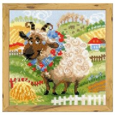 1521 Набор для вышивания Riolis Хуторок. Барашек, 20*20 см Риолис